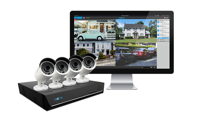 Video security system for business