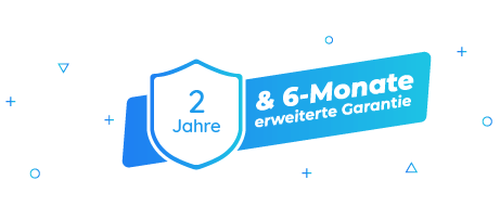 2-Jahre Garantie um weitere 6 Monate verlängern