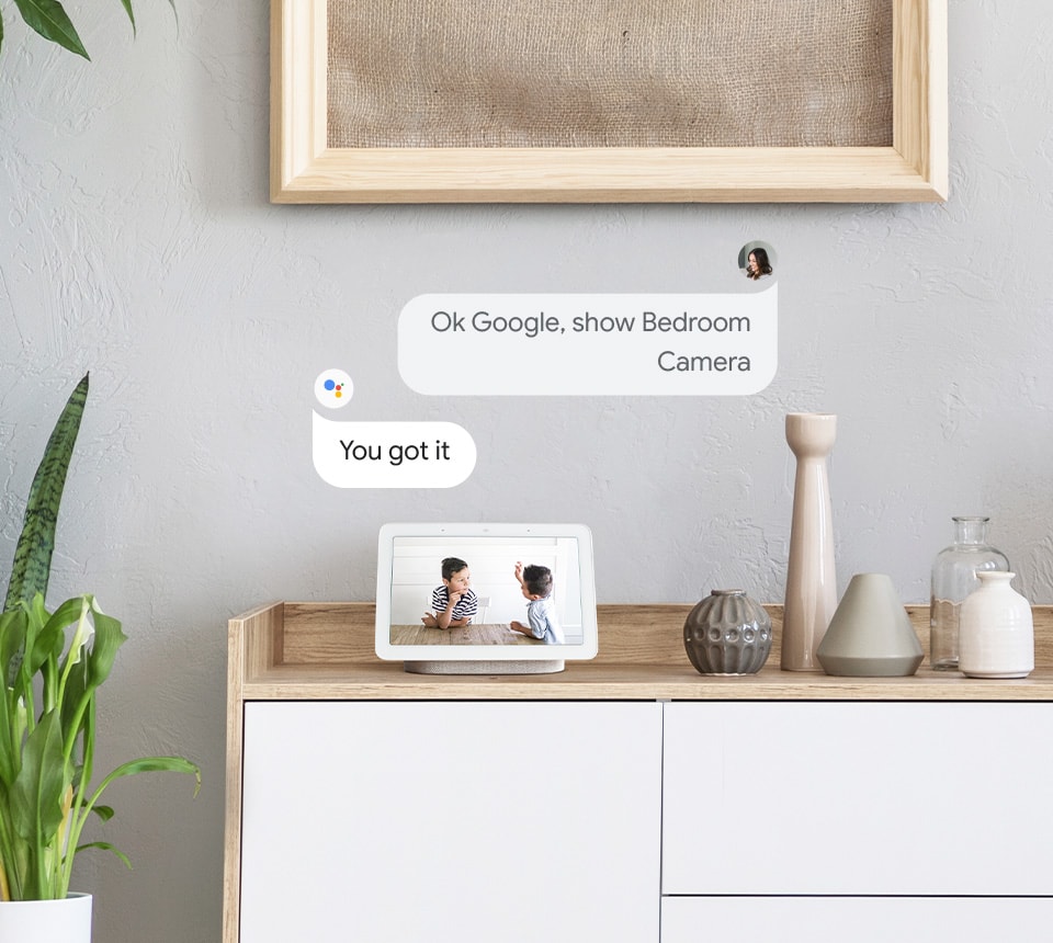 Google Assistant Security Camera